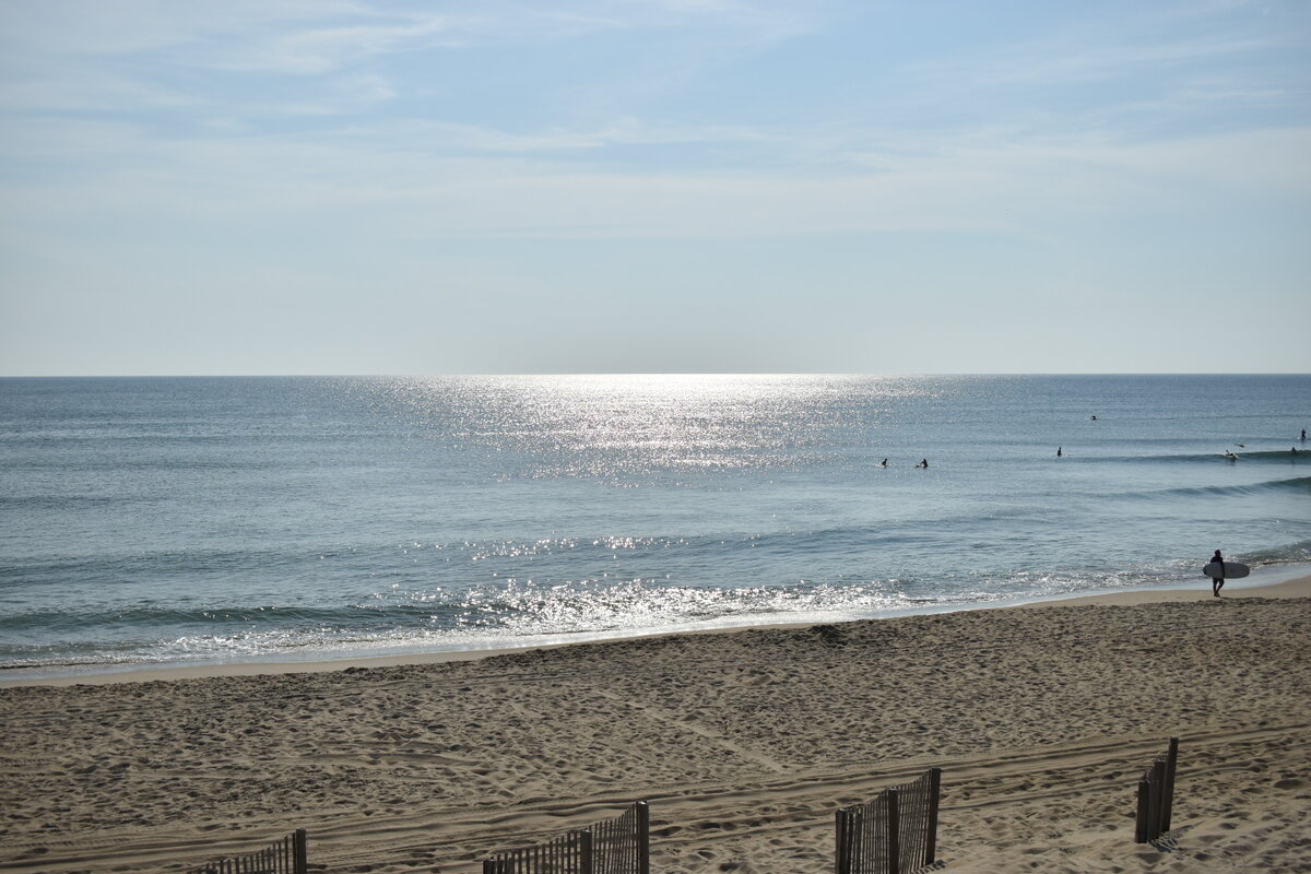 Surfer's Morning Walk