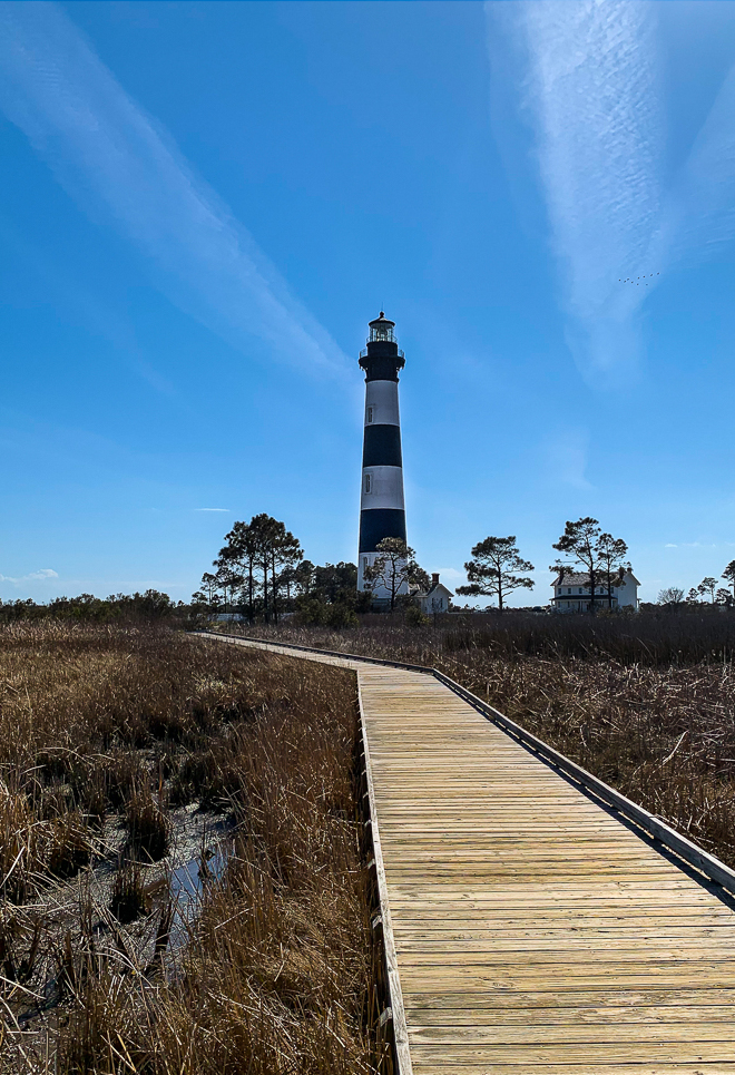 Boardwalk to Bodie Island Lighthouse