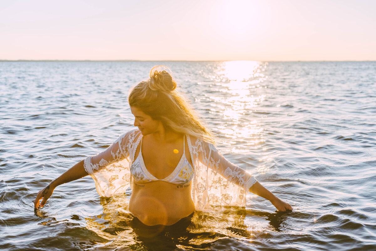 Wading in the Sound
