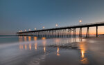 Pier Lights at Dusk