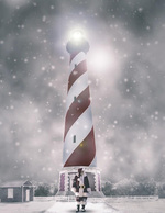 Cape Hatteras in the Snow