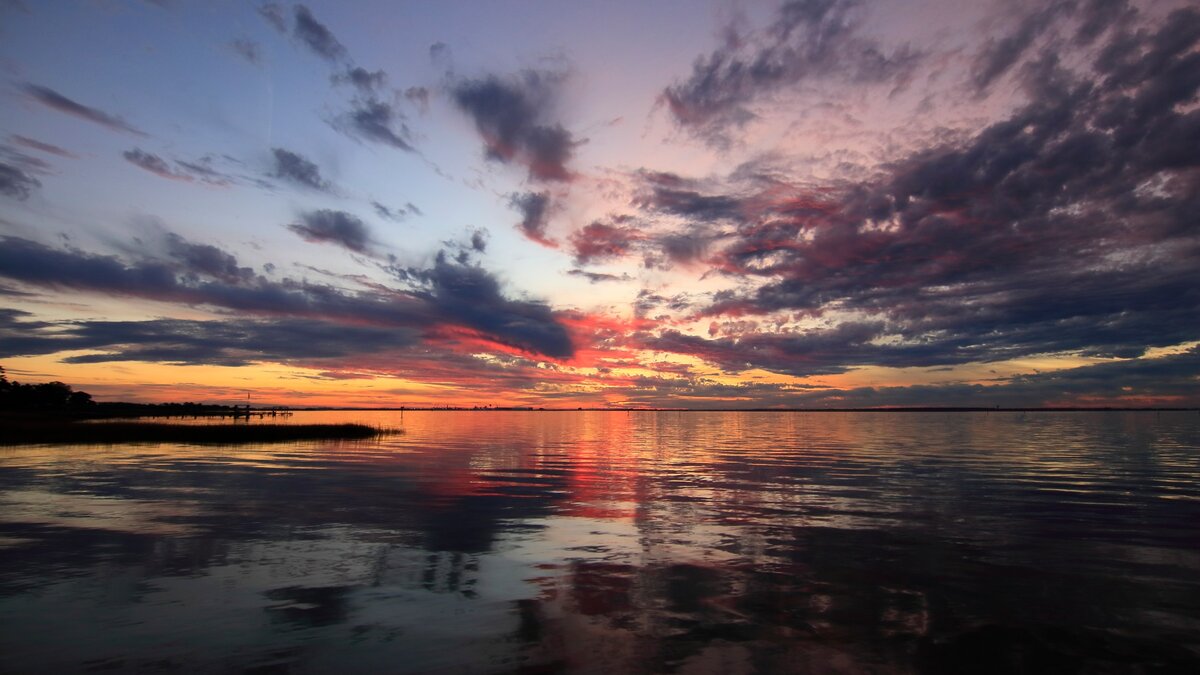Evening Sky Reflections