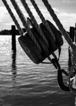 Block and Tackle at Dusk