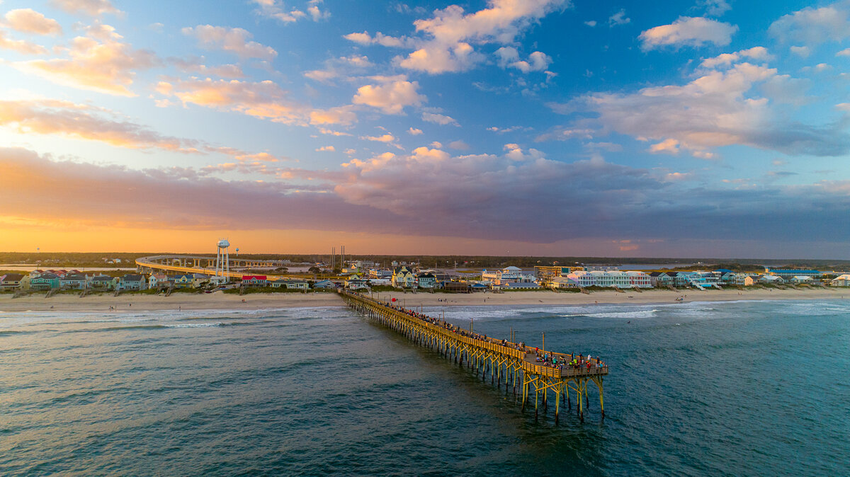 Surf City Pier from Above
