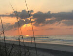 Sunbeams Over the Shore