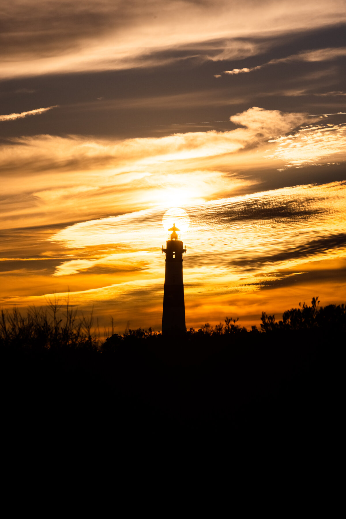Lighthouse at Sundown