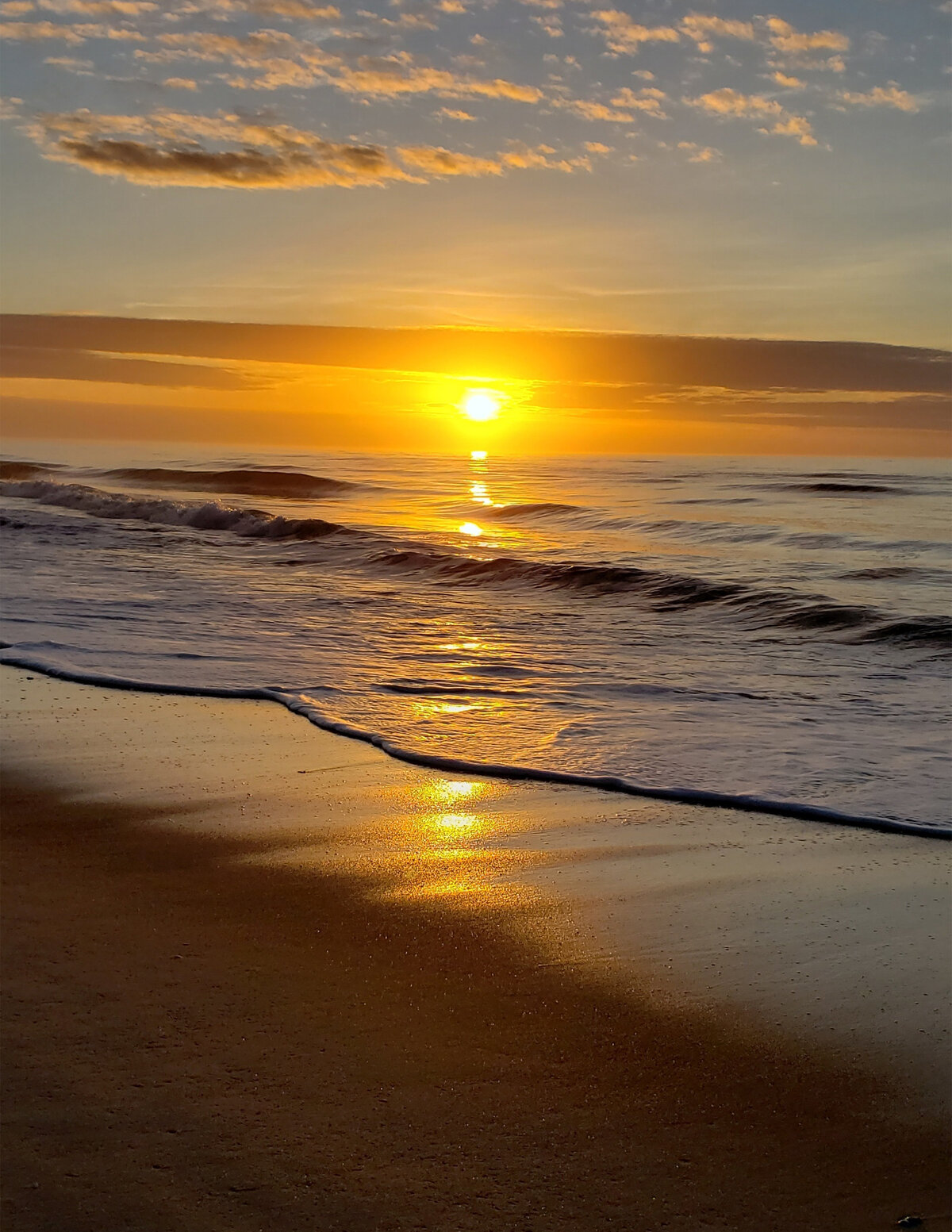 Gentle Sunrise Surf