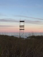 Lifeguard Stand in the Dunes