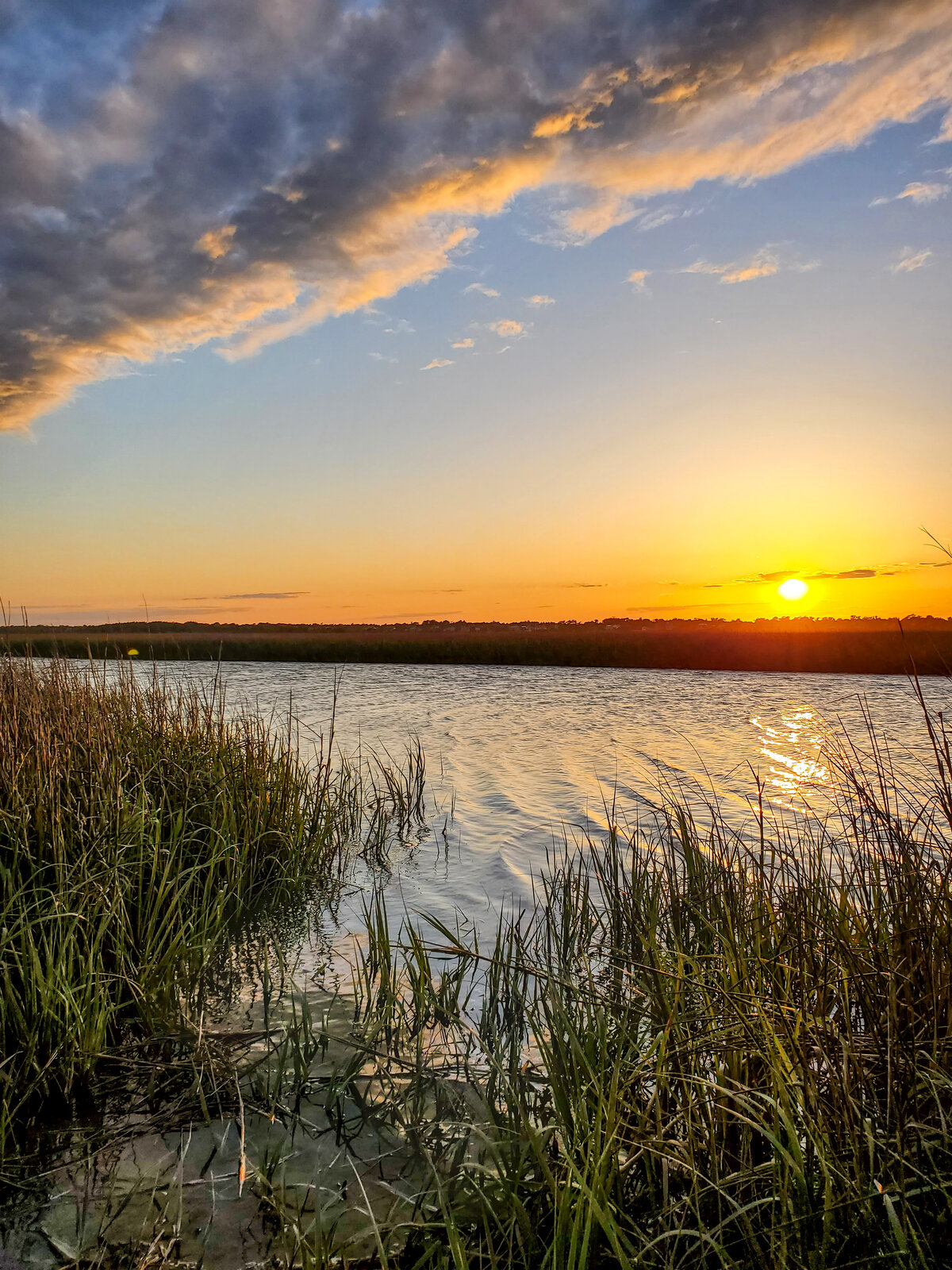 Marsh Creek at Golden Hour