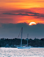 Sailboat at Sundown