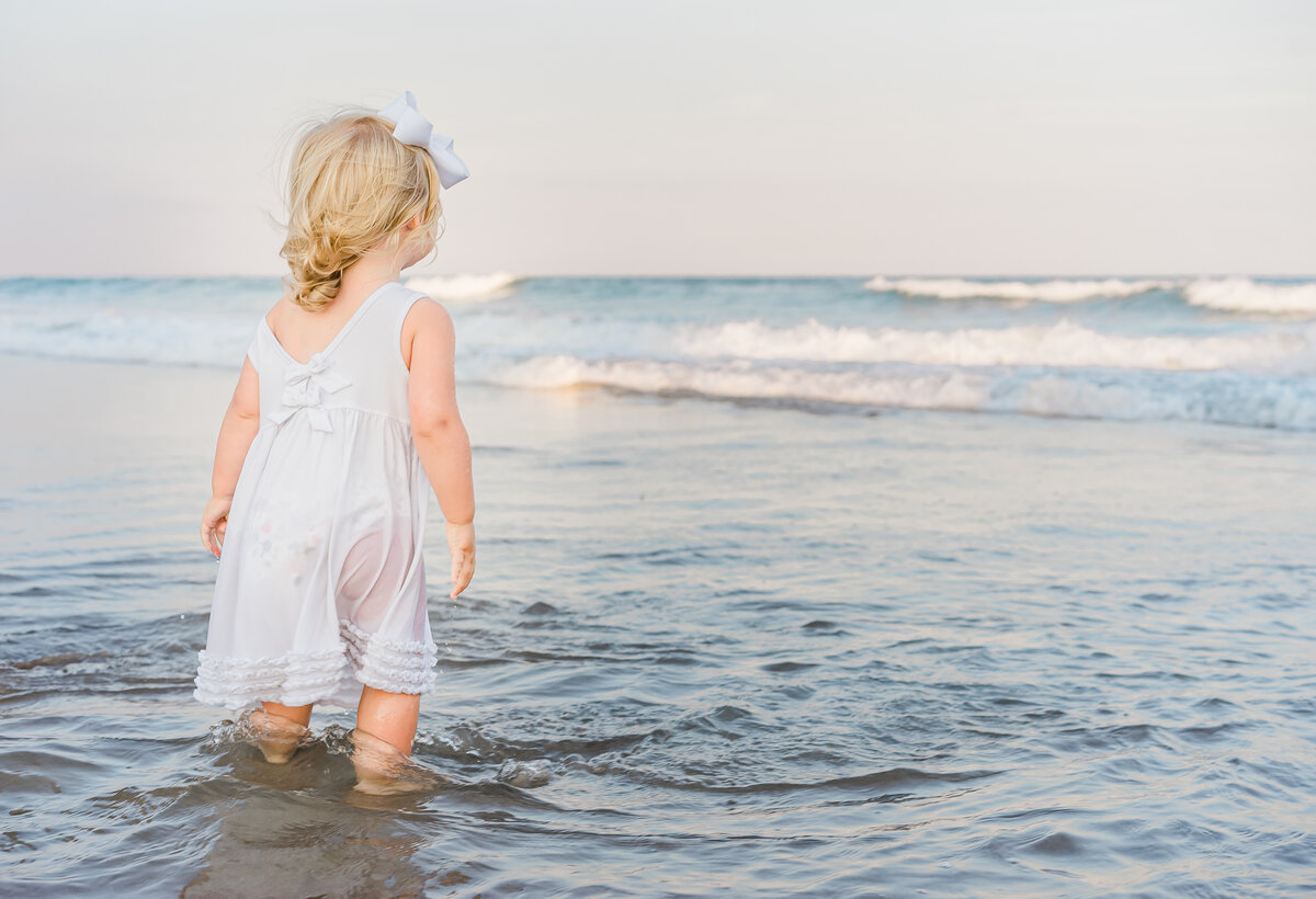 Wading In