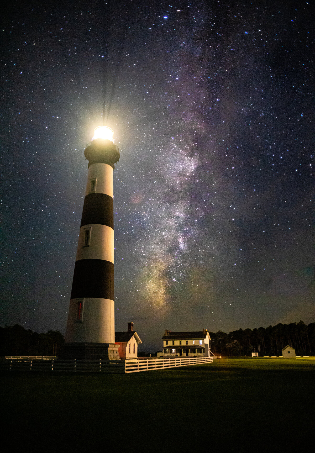 Bodie Island Lighthouse and the Milky Way