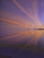 Fire Sky Reflection