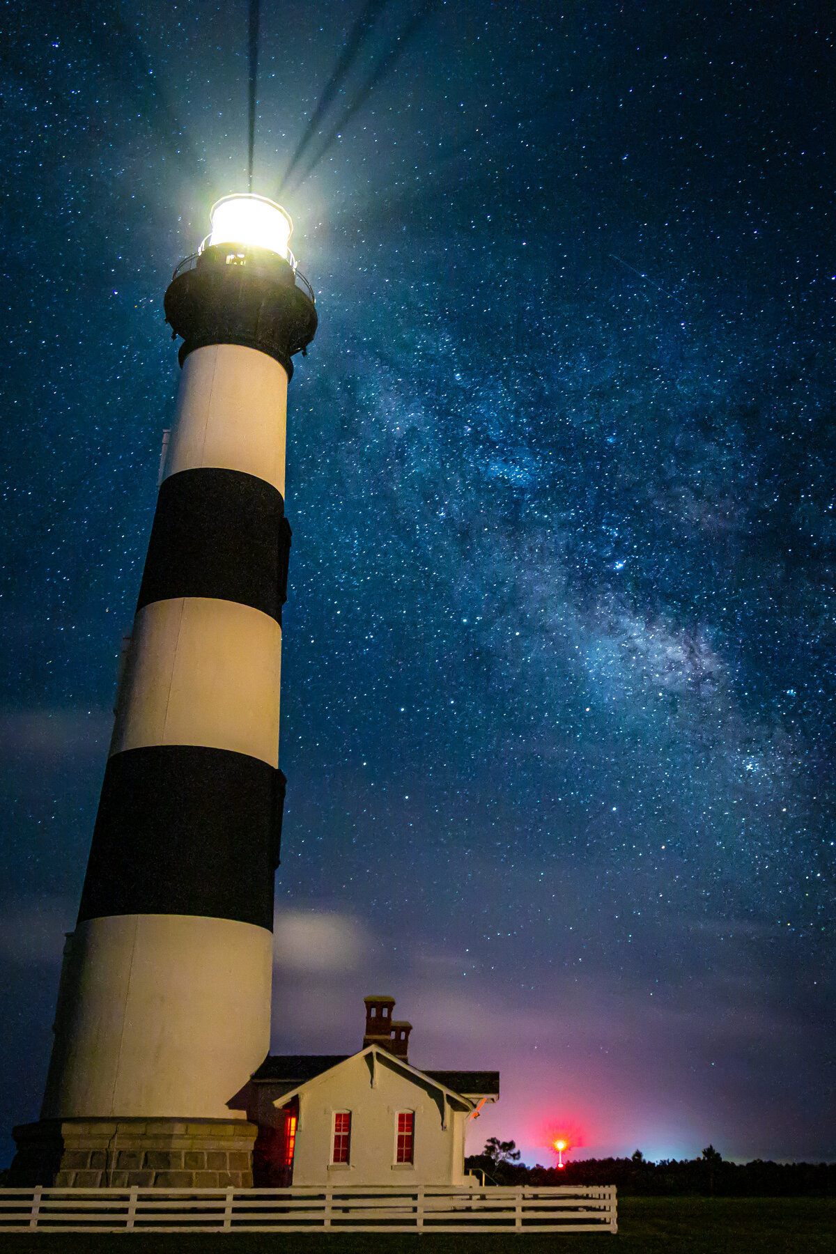 Bodie Island Lighthouse<br>Under the Milky Way