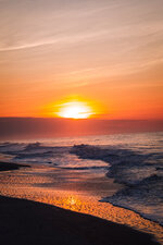 Sunrise Break at the Shoreline