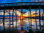 Sunrise Beneath the Pier