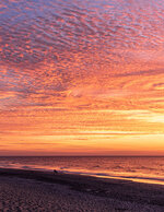 Ripples in the Sky at Sunrise