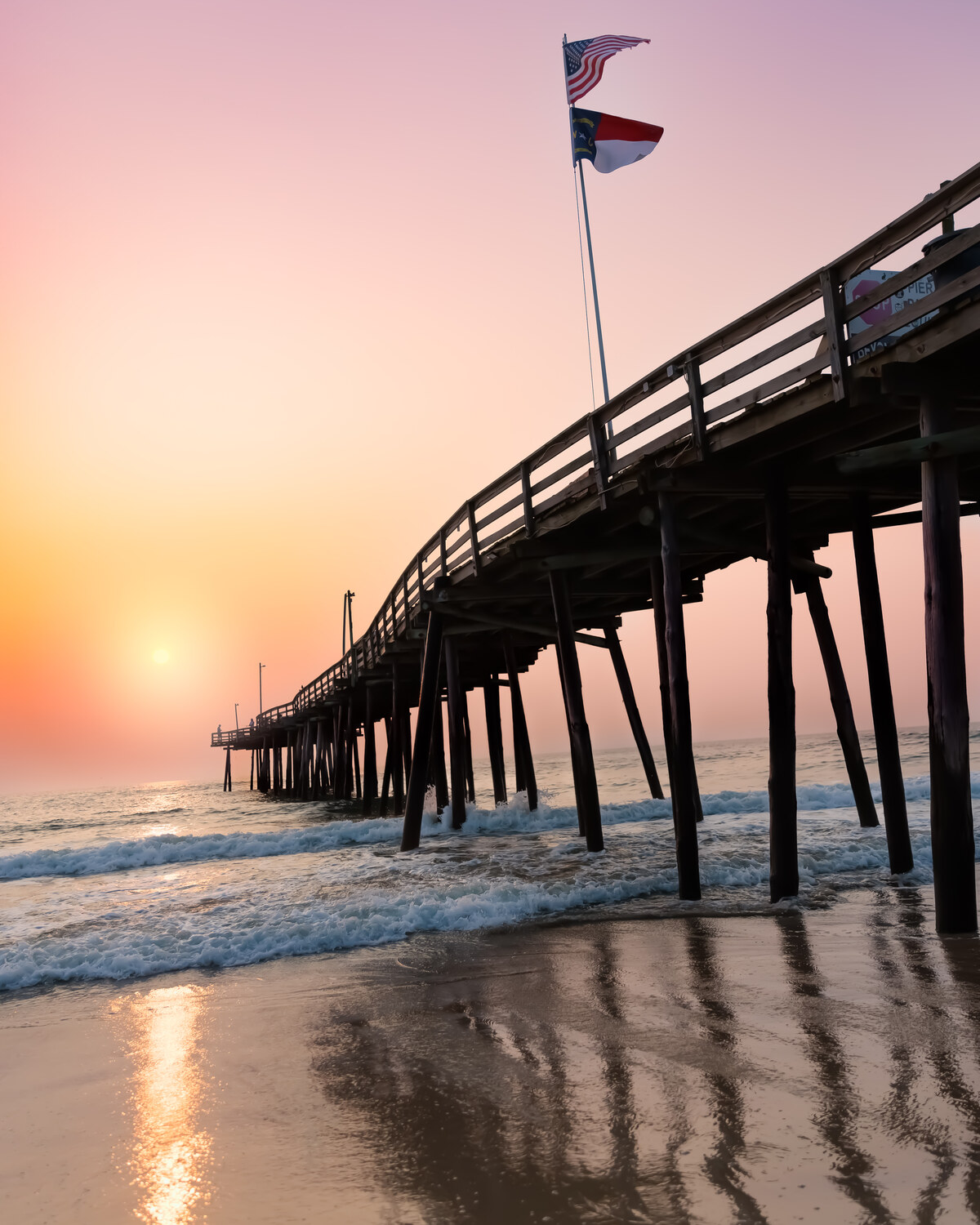 Sunrise at Outer Banks Fishing Pier